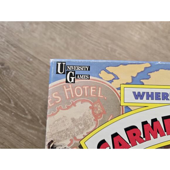 Nostalgic 90s' Carmen San Diego COMPLETE Playing Pieces University Games 1992 - Picture 10 of 14